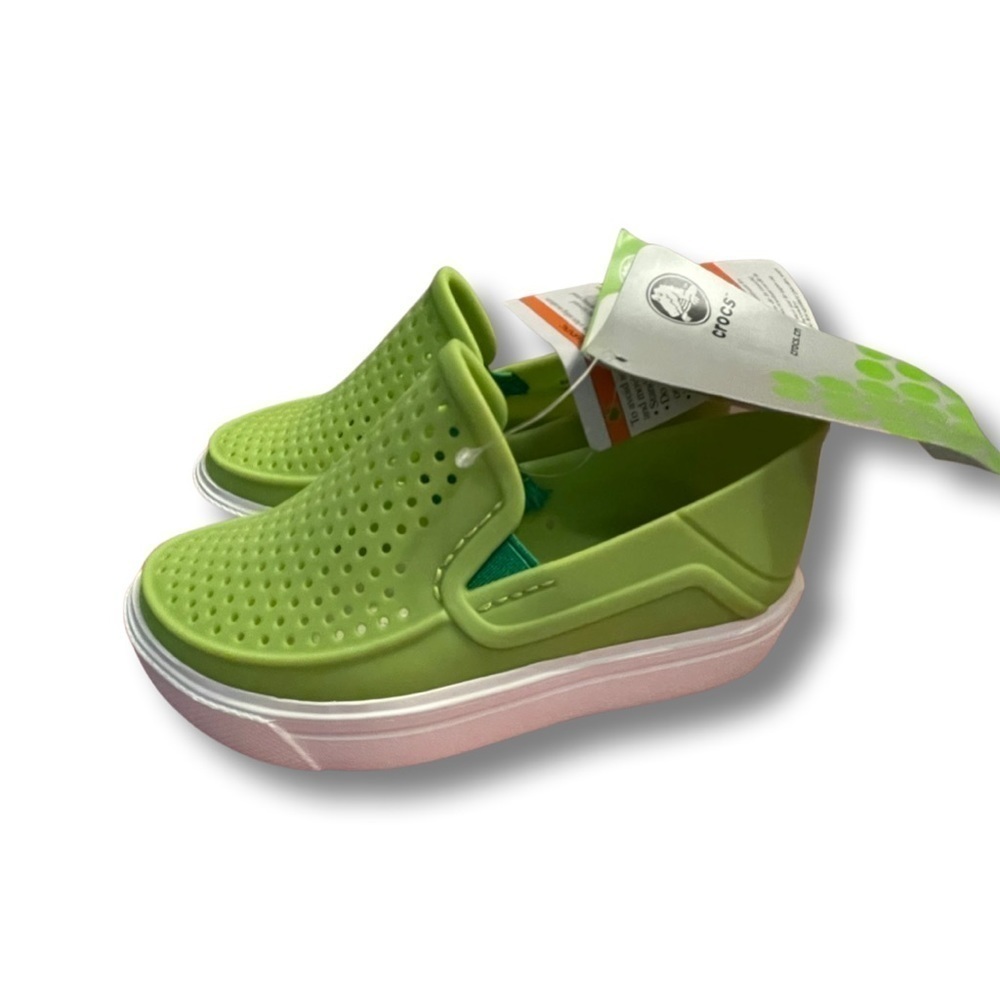 𝅺crocs Slip-On Sneakers for Kids Toddler Size 08. - Picture 14 of 15